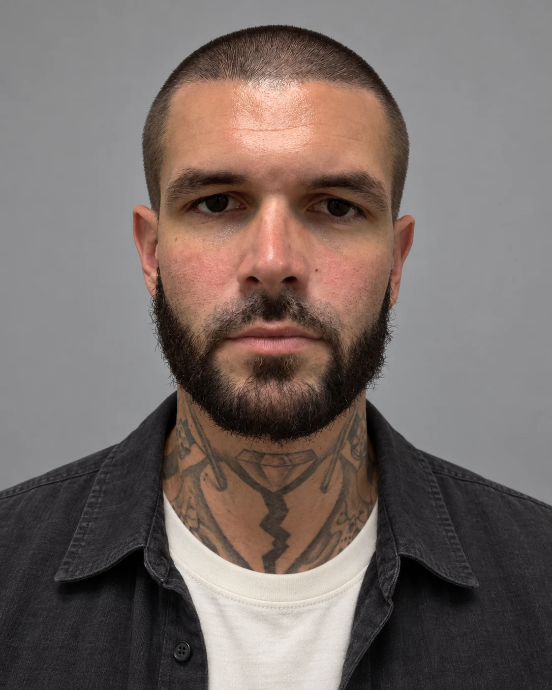 Generated working portrait based on the recent original photos